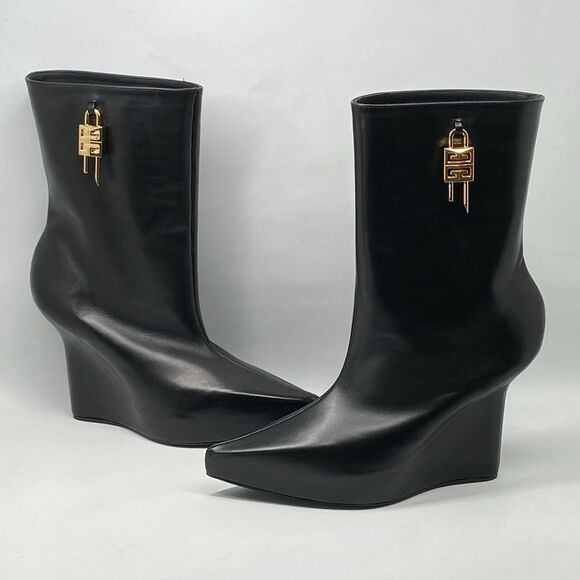 Givenchy G-Lock Ankle Boots in Leather size 38 - Picture 4 of 16